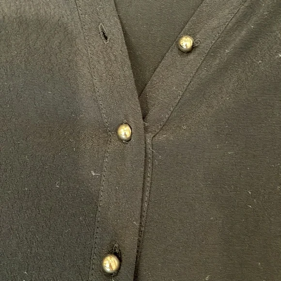 1 State Black Long Sleeve Dress - Picture 3 of 4